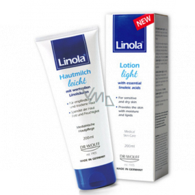 Linola Lotion light pečuje o pokožku se sklony k ekzémům 200 ml