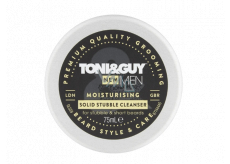 Toni&Guy Men Solid Stubble Cleanser čisticí hydratační krém na krátké vousy a obličej 75 ml