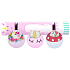 Bomb Cosmetics The Christmas Unicorn Cracker šumivý balistik do koupele 3 x 160 g, kosmetická sada