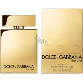 Dolce & Gabbana The One Gold Intense For Men parfémovaná voda pro muže 50 ml