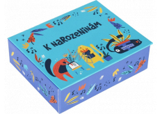 Albi Hrací krabička na peníze Kočky 11 x 9 x 3,5 cm