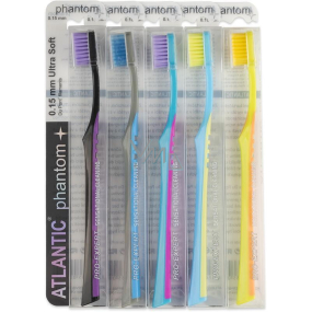 Atlantic Phantom ultra měkký zubní kartáček 1 kus různé barvy