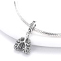 Charm Sterlingové stříbro 925 Anatomická biologie - Plíce symbol kontaktu s vnějším světem, přívěsek na náramek