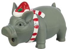 Trixie Xmas Pig vánoční latexové prasátko 16 cm