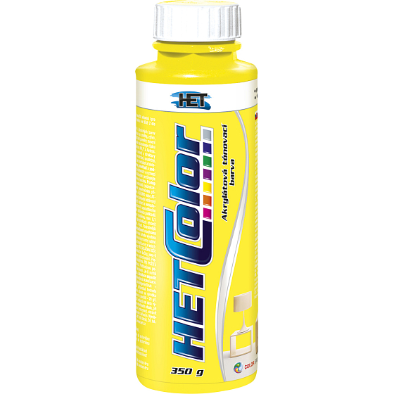 Het Hetcolor malířská tónovací barva, 0610 žlutá, 350 g