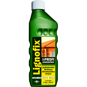 Lignofix I-profi likvidace dřevokazného hmyzu, zelený, 1 kg Lignofix I-profi likvidace dřevokazného hmyzu, zelený, 1 kg