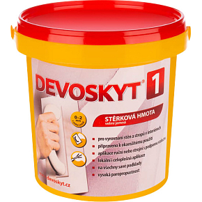 Devoskyt hrubost 1, stěrková hmota do interiéru, 1,8 kg