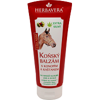Herbavera Koňský balzám s konopím a kaštanem, 200 ml