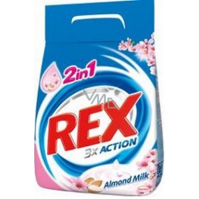 Rex 3x Action Almond Milk prášek na praní 20 dávek 2 kg