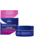 Nivea 24h Moisture výživný noční krém pro suchou až citlivou pleť 50 ml
