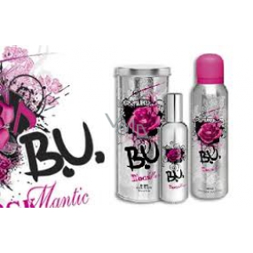 B.U. Rockmantic toaletní voda 50 ml + tělové mléko75 ml + deodorant sprej 150 ml, pro ženy dárková sada