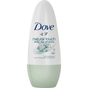 Dove Natural Touch kuličkový antiperspirant deodorant roll-on pro ženy 50 ml