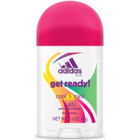 Adidas Cool & Care 48h Get Ready! antiperspirant deodorant stick pro ženy 45 g