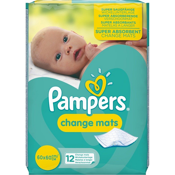 Pampers Change Mats přebalovací podložky 12 kusů