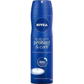 Nivea Protect & Care antiperspirant deodorant sprej pro ženy 150 ml