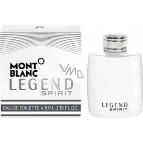 Montblanc Legend Spirit toaletní voda pro muže 4,5 ml, Miniatura s rozprašovačem