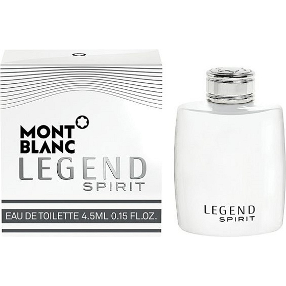 Montblanc Legend Spirit toaletní voda pro muže 4,5 ml, Miniatura s rozprašovačem