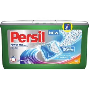 Persil Power Color Mix Caps gelové kapsle na barevné prádlo 14 dávek x 23 g
