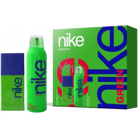 Nike Green Man toaletní voda pro muže 50 ml + deodorant sprej 200 ml, dárková sada