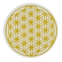 Masaru Emoto Mythos sklenice Gold Květ života se zlatým symbolem 0,25 l