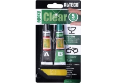 Alteco Epoxy Clear 5 min dvousložkové epoxidové lepidlo 20 g