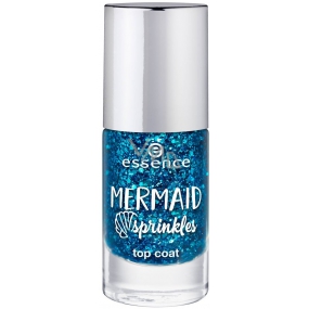 Essence Mermaid Sprinkles krycí lak na nehty 38 Somewhere Beyond The Sea 8 ml