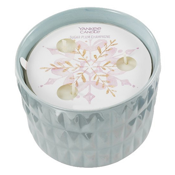 Yankee Candle Sugar Plum Champagne - Šampaňské se sladkým ovocem Special collection Winter Wish 3 knotá vonná svíčka 773 g
