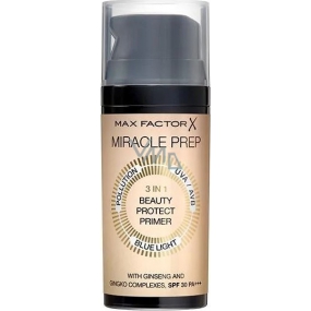 Max Factor Miracle Prep 3in1 Beauty Protect Primer báze pod make-up 3v1 30 ml