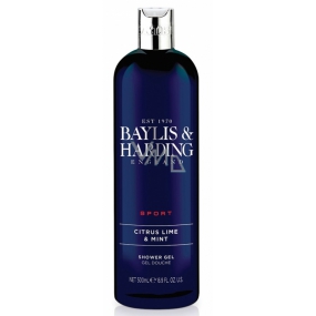 Baylis & Harding Men Limetka a Máta sprchový gel pro muže 500 ml