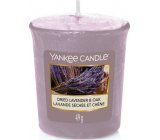Yankee Candle Dried Lavender & Oak - Sušená levandule a dub vonná svíčka votivní 49 g