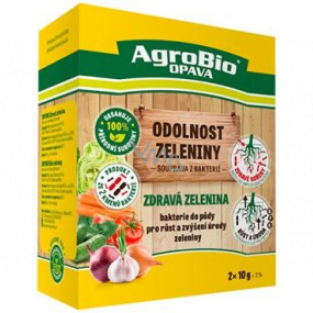 AgroBio Inporo Zdravá zelenina 1 x 10 g + Inporo Růst zeleniny 1 x 10 g - odolnost zeleniny souprava z bakterií