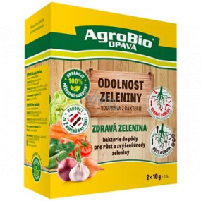 AgroBio Inporo Zdravá zelenina 1 x 10 g + Inporo Růst zeleniny 1 x 10 g - odolnost zeleniny souprava z bakterií 10/2024