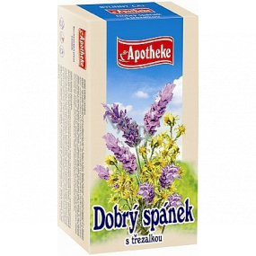 Apotheke Dobrý spánek čaj s třezalkou 20 x 1,5 g