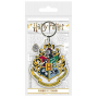 Epee Merch Harry Potter - Bradavický erb Klíčenka gumová 4,5 x 6 cm