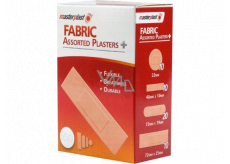 Masterplast Fabric Assorted Plasters náplast mix krabička 50 kusů