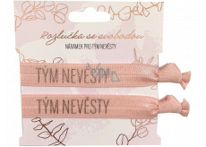 Albi Rozlučka se svobodou Elastické náramky Pro tým nevěsty 2 kusy