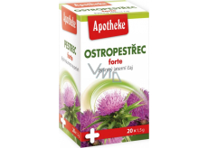 Apotheke Ostropestřec forte bylinný jaterní čaj 20 x 1,5 g