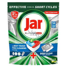 Jar Platinum Plus Deep Clean kapsle do myčky nádobí 54 kusů