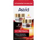 Astrid Bioretinol denní krém proti vráskám 50 ml + noční krém proti vráskám 50 ml, duopack