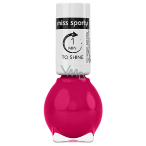 Miss Sporty 1 Min to Shine lak na nehty 123 7 ml