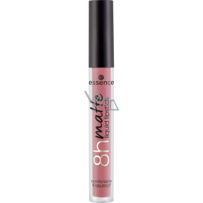 Essence 8h Matte tekutá matná rtěnka 04 Rosy Nude 2,5 ml