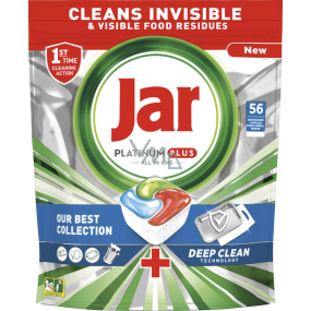 Jar Platinum Plus Deep Clean kapsle do myčky nádobí 56 kusů