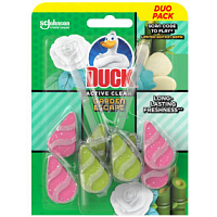 Duck WC závěs Active Clean Tropical Sunshine, 2x 38,6 g
