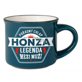 Albi Espresso hrneček Honza - Pořádný chlap, legenda mezi muži 45 ml