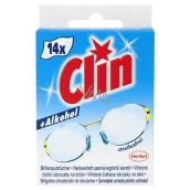 Clin čisticí ubrousky na brýle 25 g