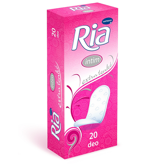 Ria Intim Deo hygienické slipové intimní vložky extra tenké 20 kusů
