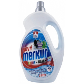 Merkur Color+Black gel na černé a barevné prádlo 40 dávek 3L