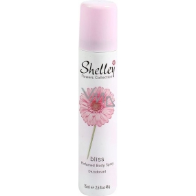 Shelley Flowers Bliss deodorant sprej pro ženy 75 ml
