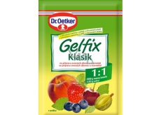 Dr. Oetker Gelfix Klasik směs na přípravu ovocných džemů a marmelád 1:1 20 g