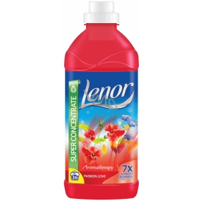 Lenor Aromatherapy Passion Love Super Concentrate koncentrovaná aviváž 36 dávek 900 ml